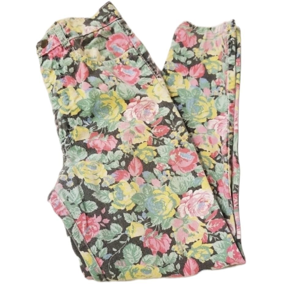 Jack Mulqueen‎ Vintage Floral Print Jeans Size 5